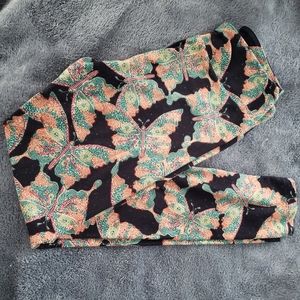 Lularoe mosaic butterfly buttery soft leggings